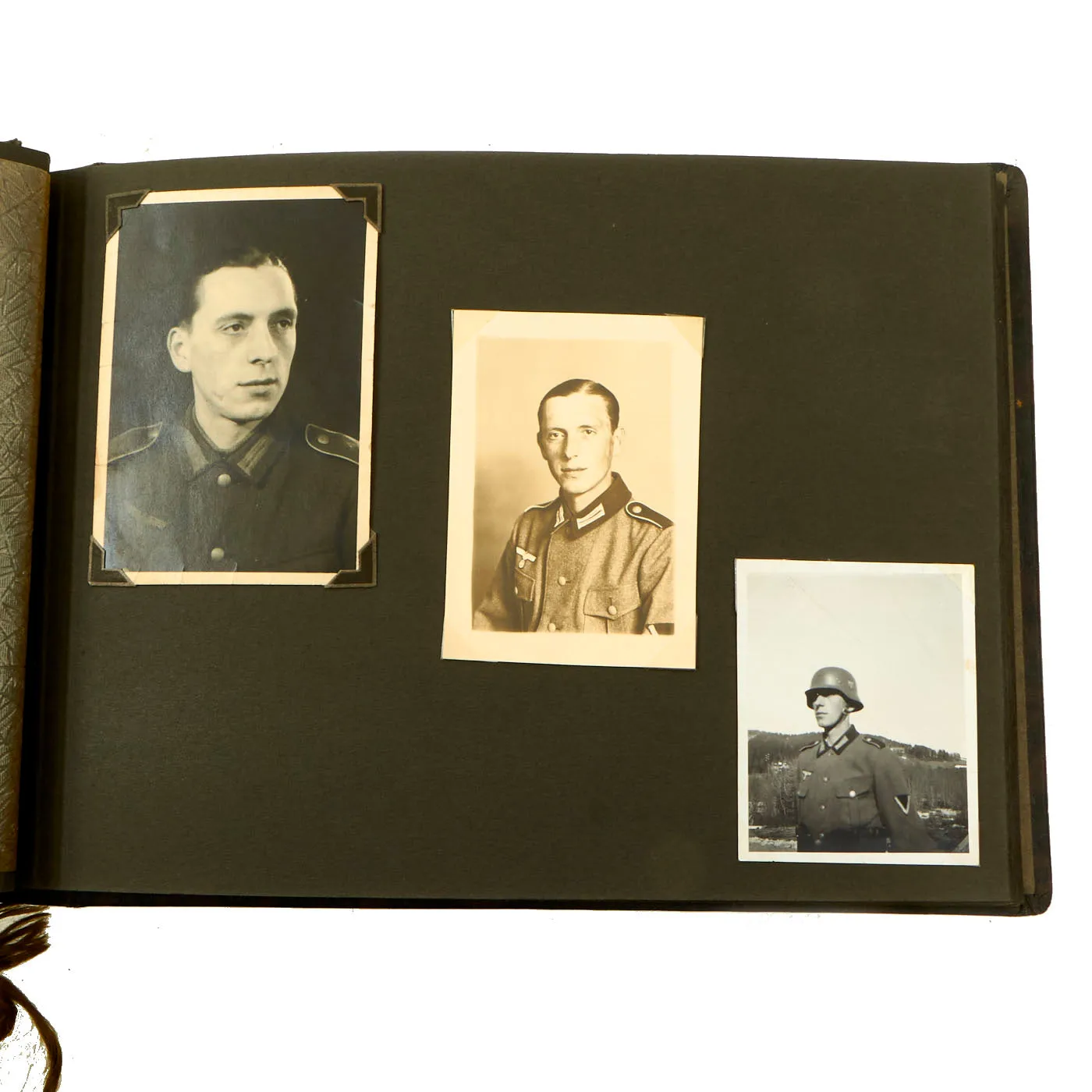 Original German WWII Heer Army “In Memory of My Service” Personal Photo Album - 91 Photos