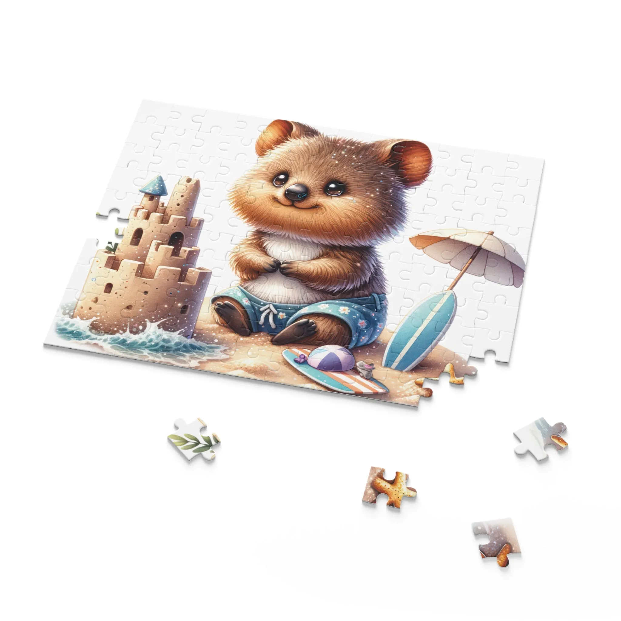 Personalised/Non-Personalised Puzzle, Quokka (120, 252, 500-Piece)