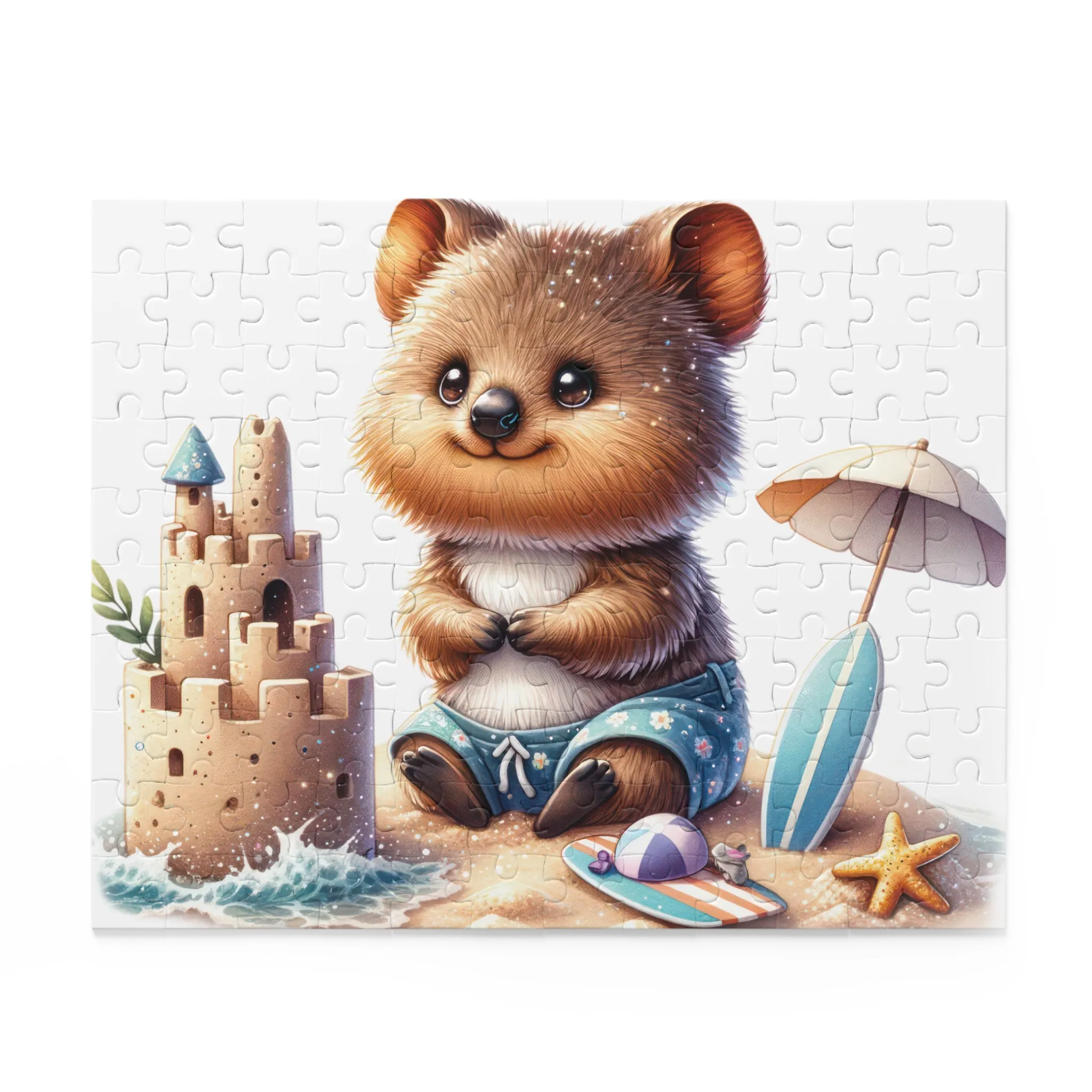 Personalised/Non-Personalised Puzzle, Quokka (120, 252, 500-Piece)