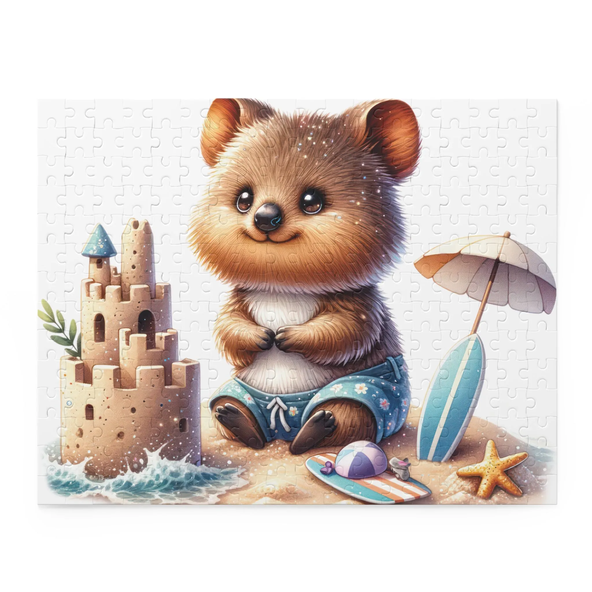 Personalised/Non-Personalised Puzzle, Quokka (120, 252, 500-Piece)