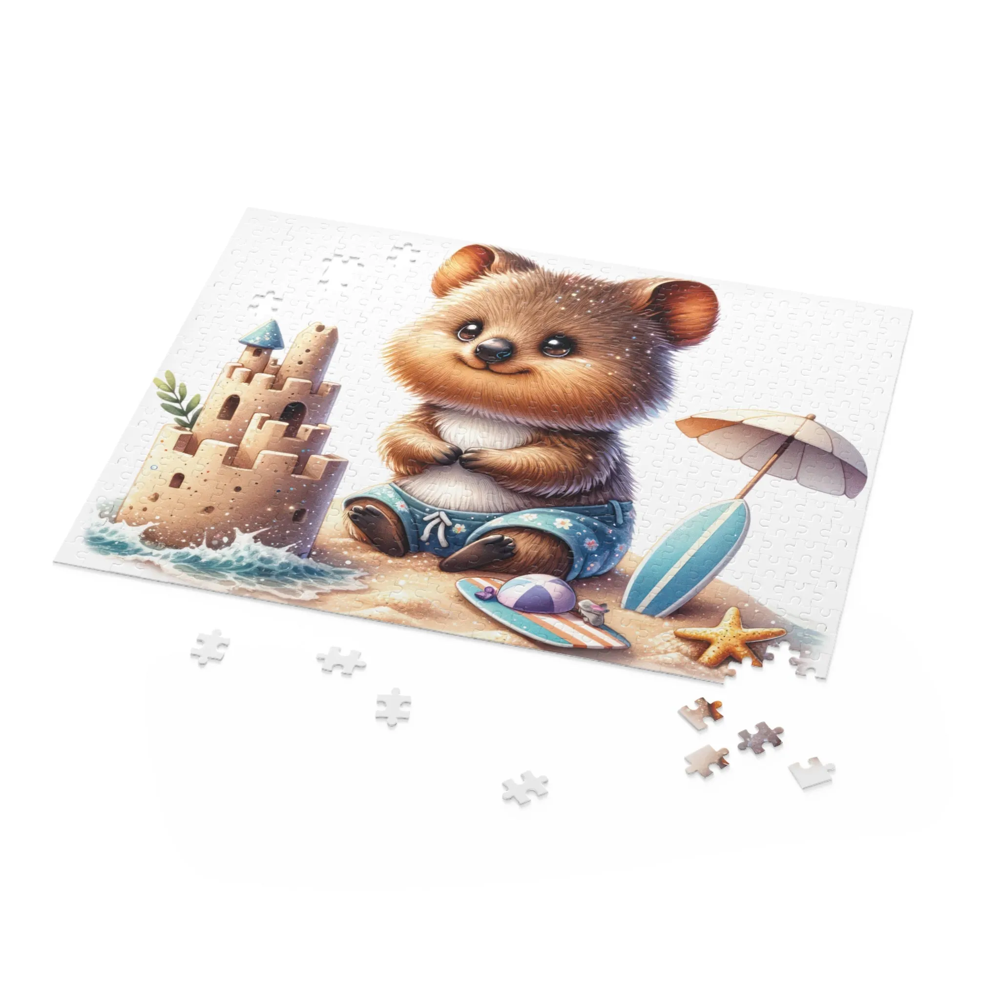 Personalised/Non-Personalised Puzzle, Quokka (120, 252, 500-Piece)