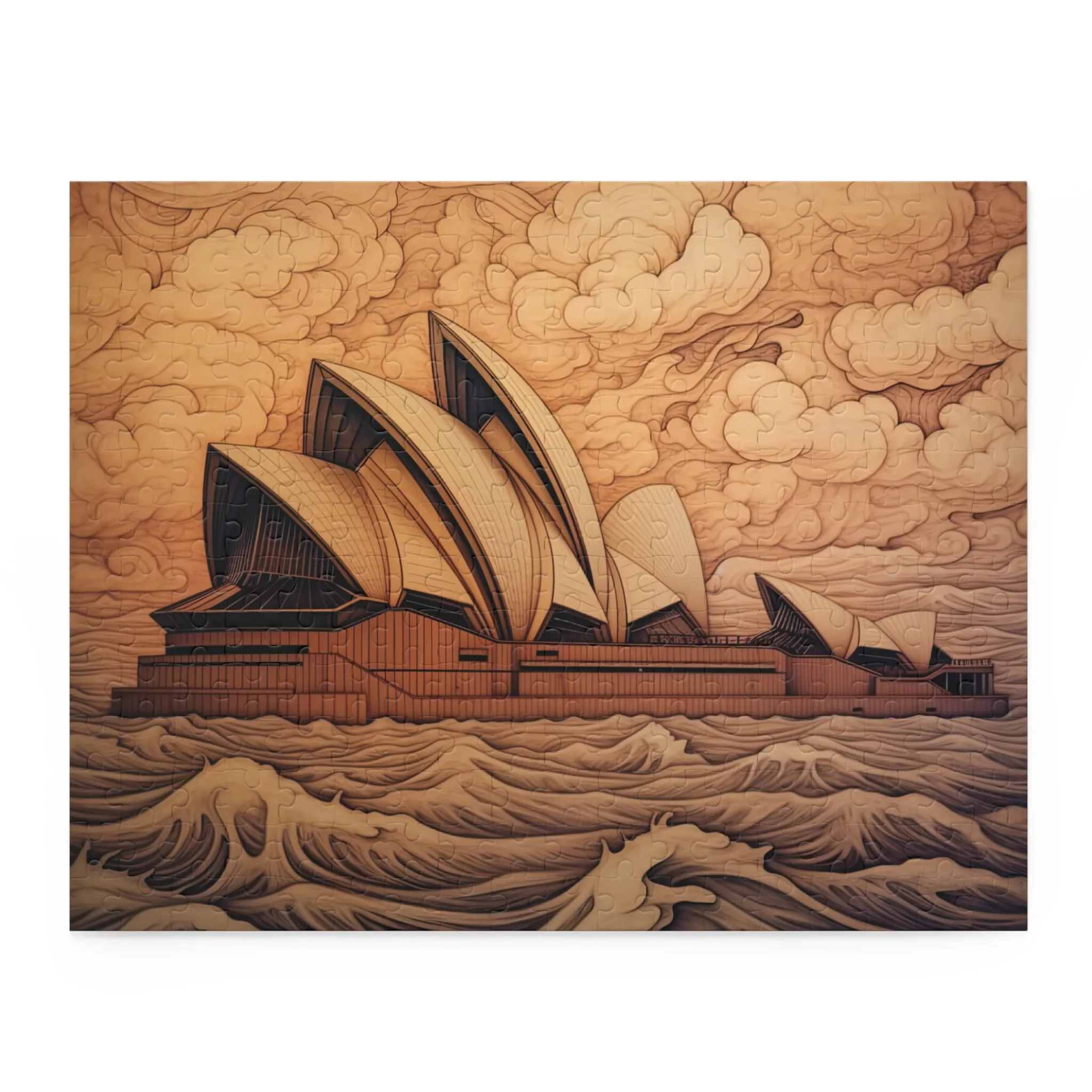 Personalised/Non-Personalised Puzzle, Sydney Opera House, Australia (120, 252, 500-Piece)