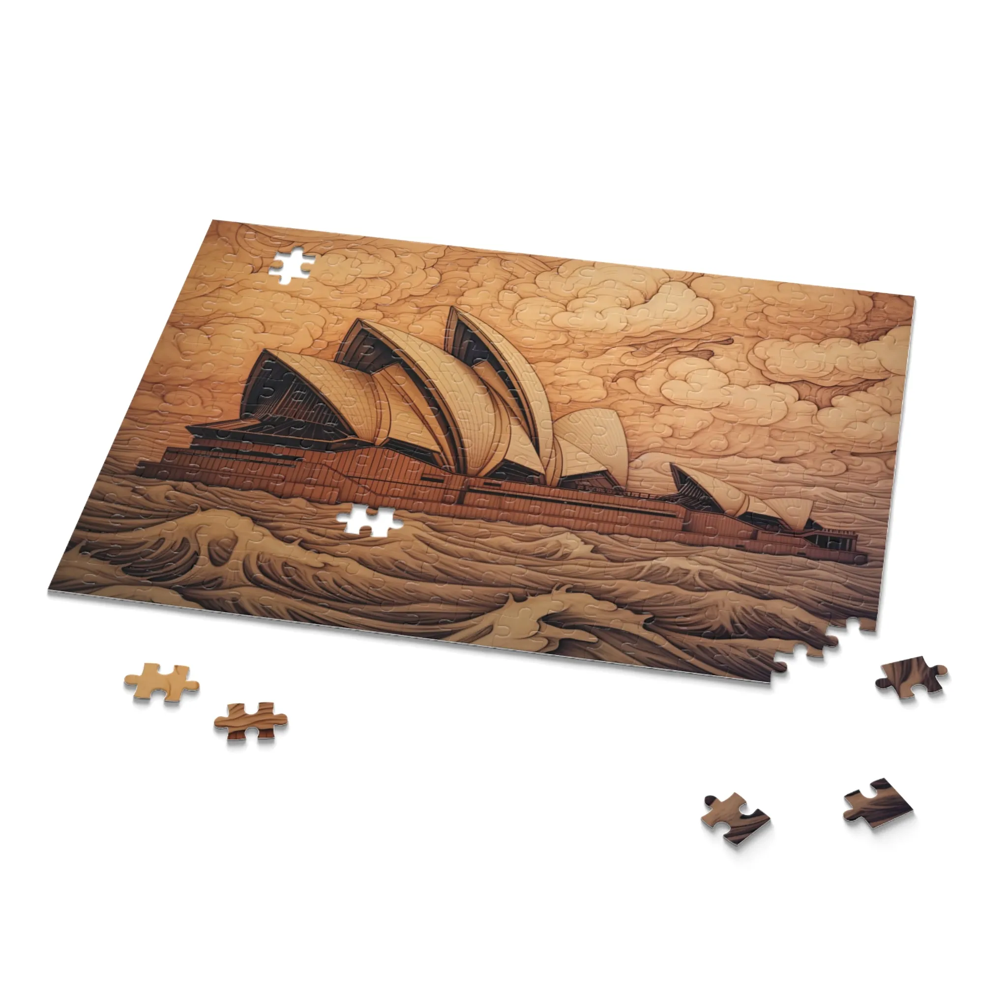 Personalised/Non-Personalised Puzzle, Sydney Opera House, Australia (120, 252, 500-Piece)