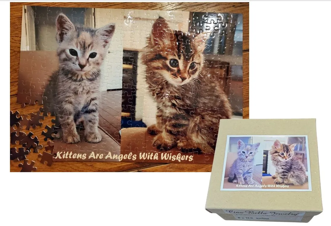 Personalized Children or Grandchildren Photo Puzzle Makes Great Gifts