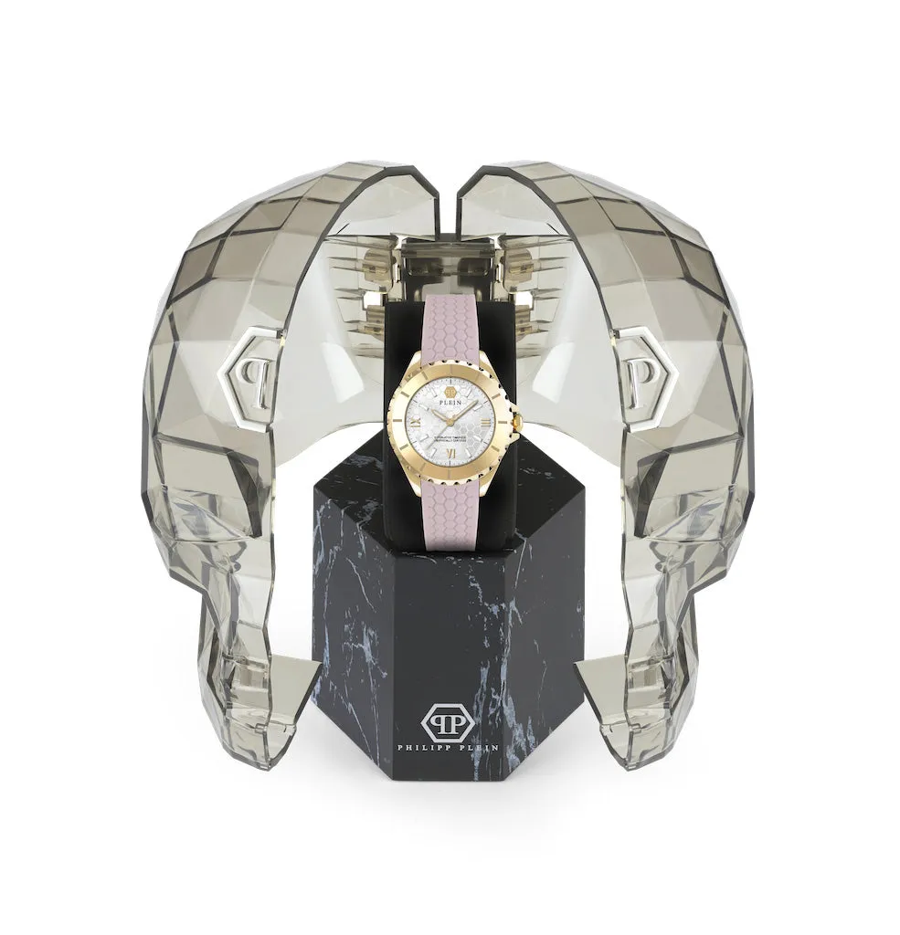 Philipp Plein Rock Couture Ladies  White Watch PWPOA0224