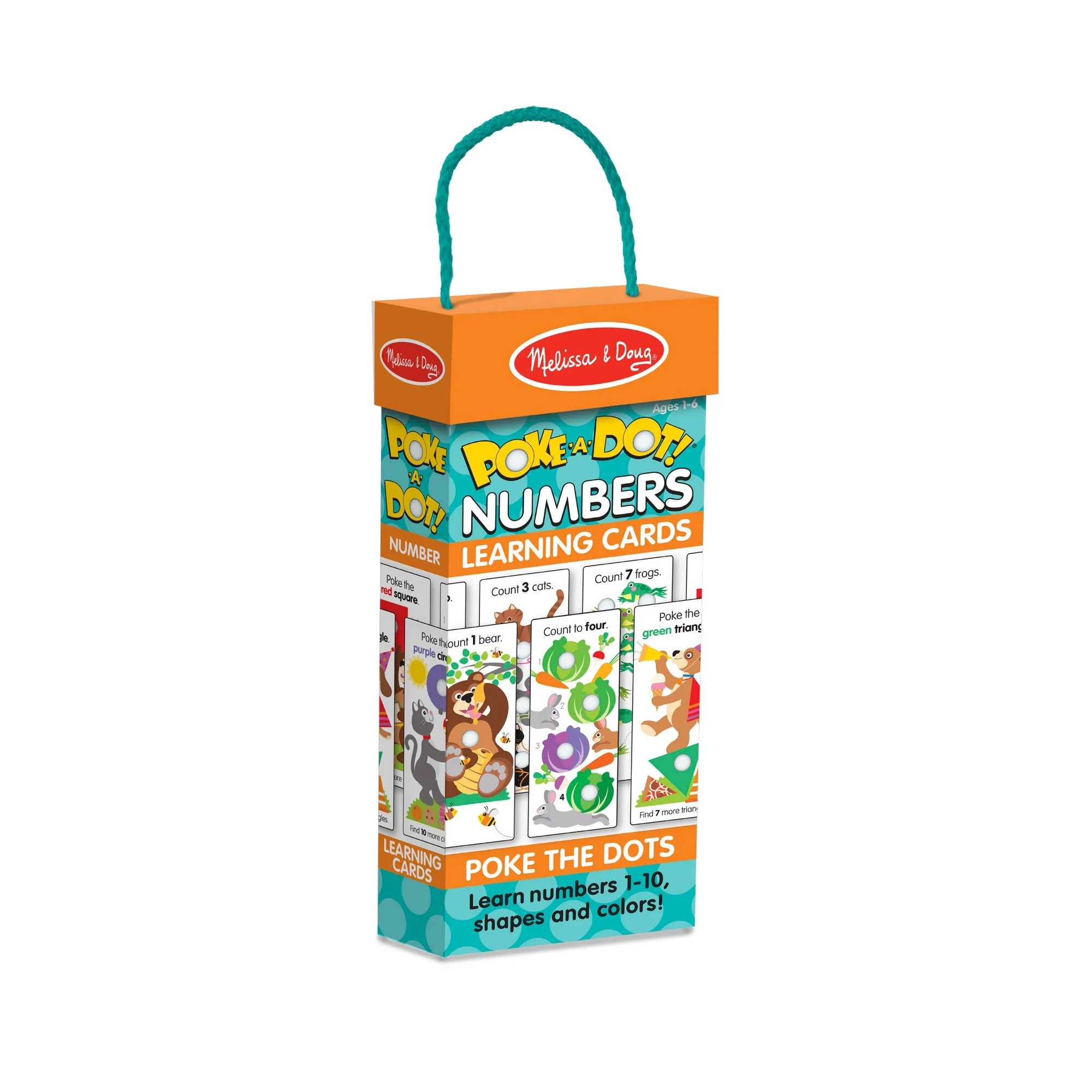 Poke-A-Dot Jumbo Number Learning Cards