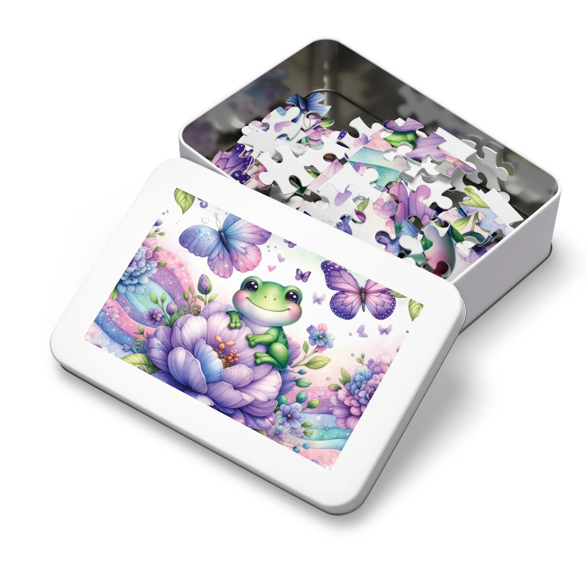 Puzzle, Frog, Personalised/Non-Personalised (30, 110, 252, 500,1000-Piece) awd-624