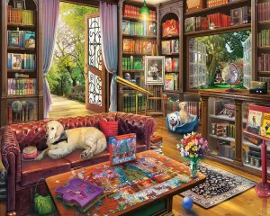 Puzzle Library (1796pz) - 1000 Piece Jigsaw Puzzle