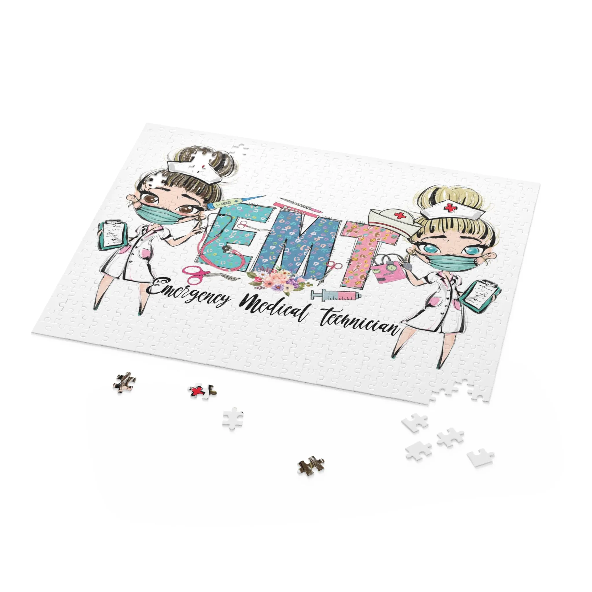 Puzzle, Nurse, EMT Nurse  (120, 252, 500-Piece) awd-637