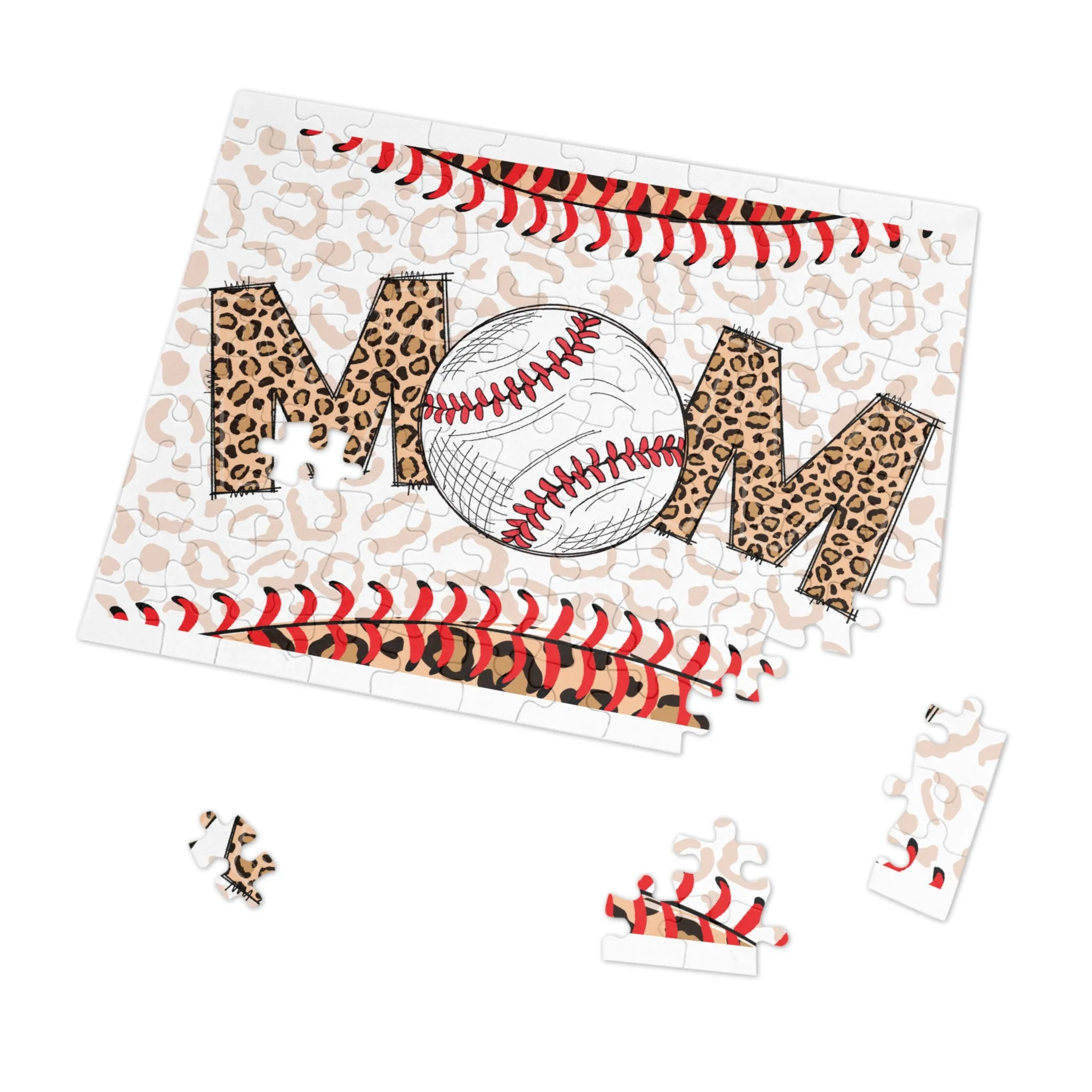 Puzzle, Softball Mom, Personalised/Non-Personalised (30, 110, 252, 500,1000-Piece) awd-607