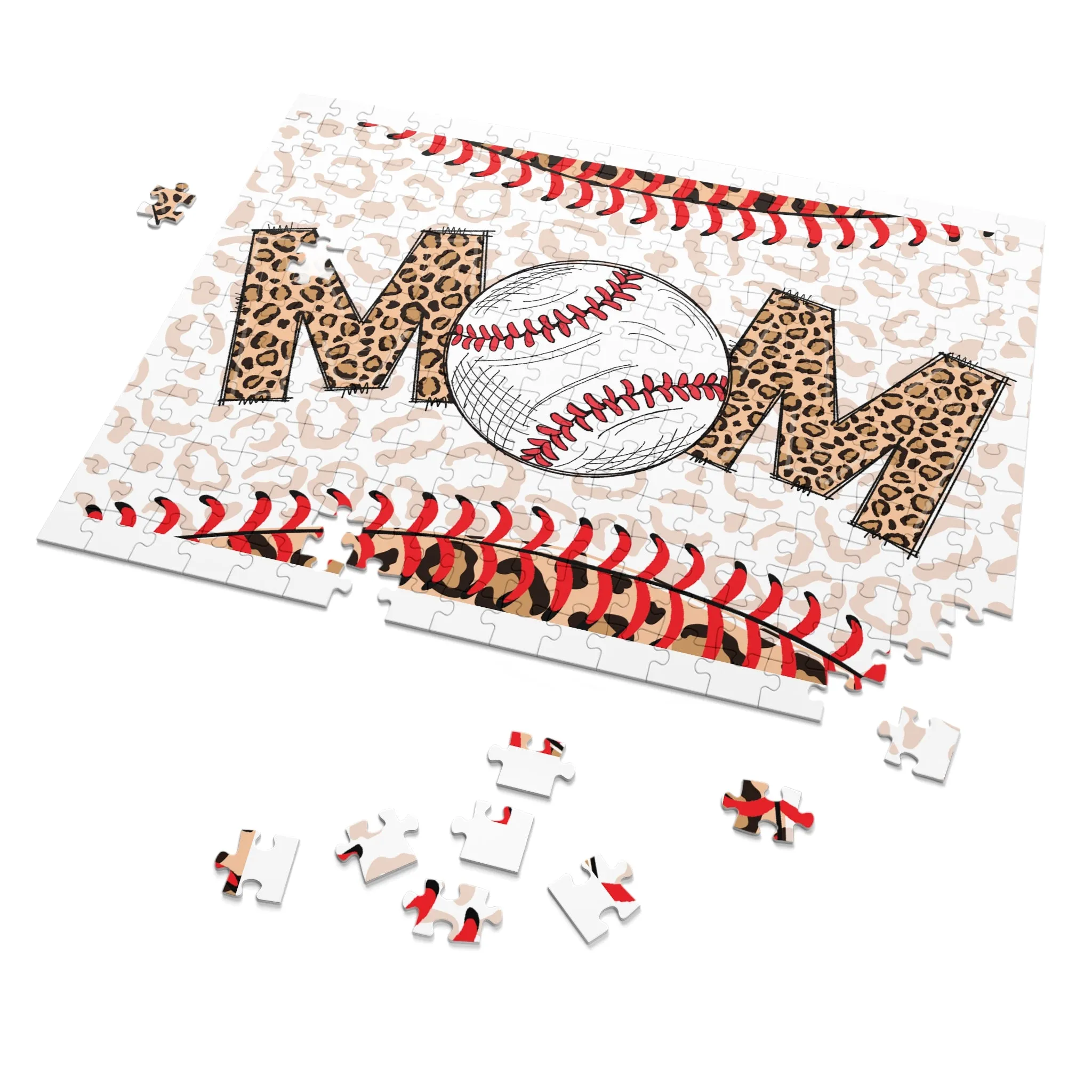 Puzzle, Softball Mom, Personalised/Non-Personalised (30, 110, 252, 500,1000-Piece) awd-607