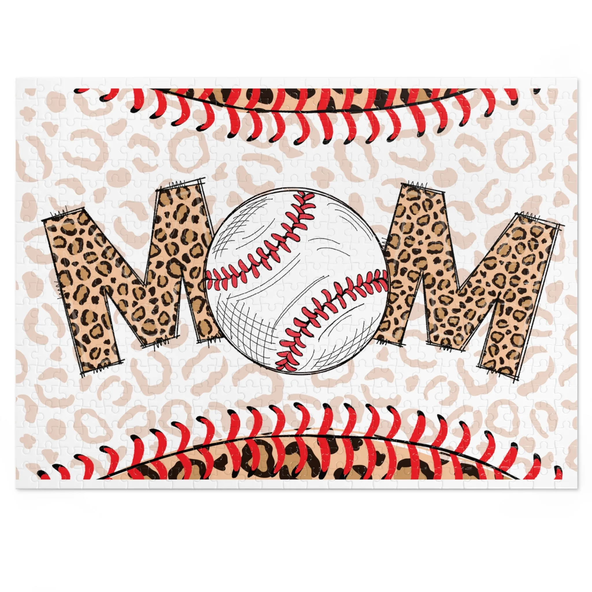 Puzzle, Softball Mom, Personalised/Non-Personalised (30, 110, 252, 500,1000-Piece) awd-607