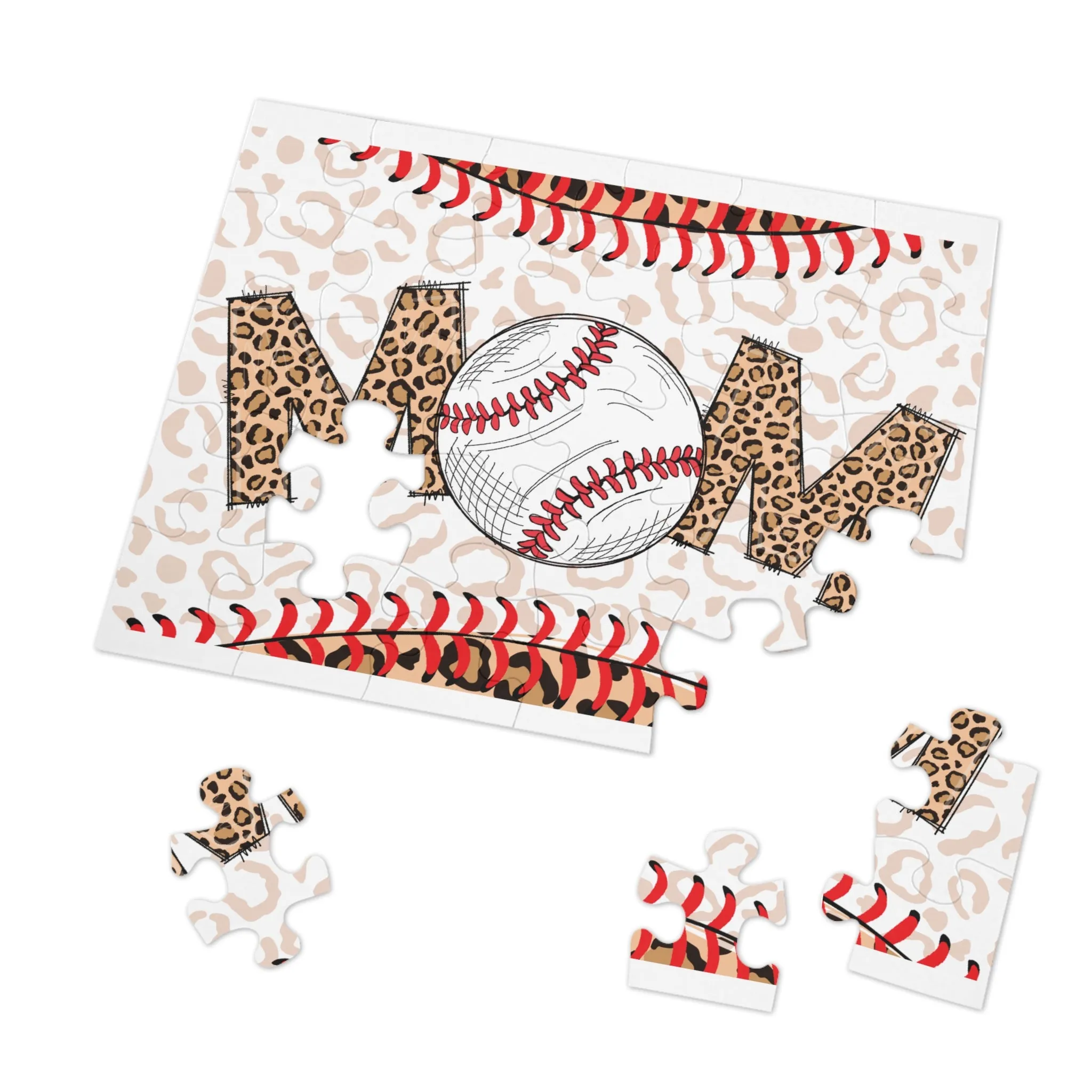 Puzzle, Softball Mom, Personalised/Non-Personalised (30, 110, 252, 500,1000-Piece) awd-607