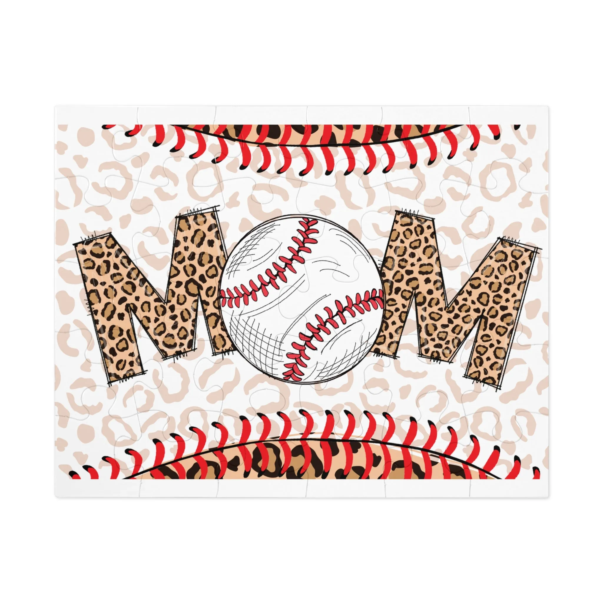 Puzzle, Softball Mom, Personalised/Non-Personalised (30, 110, 252, 500,1000-Piece) awd-607