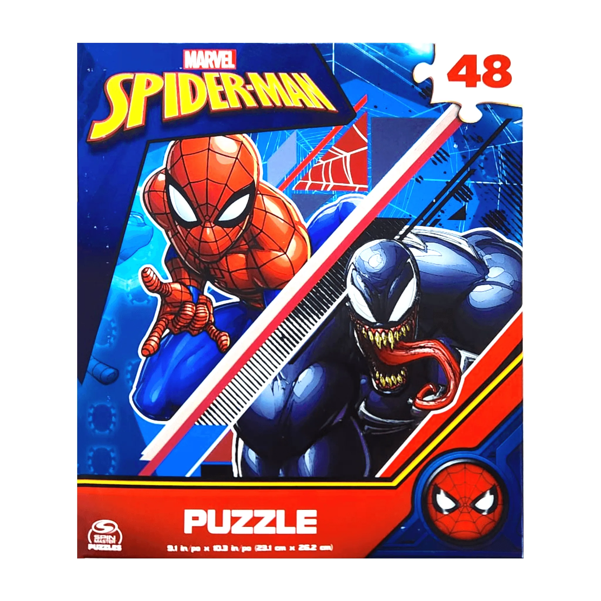 Puzzles: Spider-Man, Hot Wheels, Gabby's Dollhouse, Play-Doh & My Little Pony - 48 Pcs.