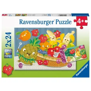 Ravensburger Fruit & Veggie Fun Puzzle 2x24pc