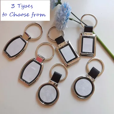 Rotating, 2 Pictures Keychain