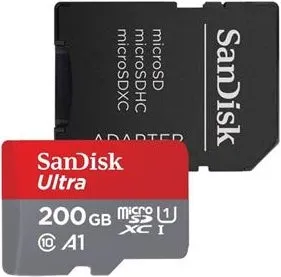 SanDisk Ultra 200GB microSD XC Memory Card