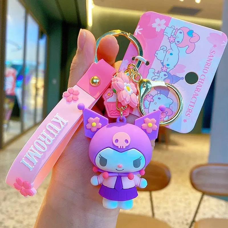 Sanrio Keychains Kawaii Keyring Cute Gifts for Friends