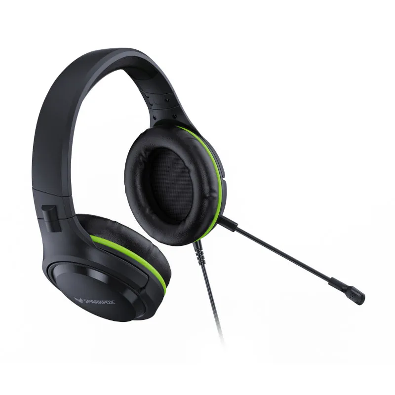 Sparkfox X-Box Series-X|S Sf11 Stereo Headset - Black And Green