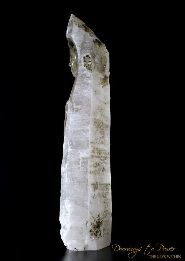 Star Mother Laser Quartz Point Crystal Sculpture 'Rare & Special'