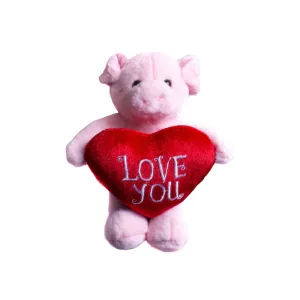 Stuffed Animal With Love you heart 8"