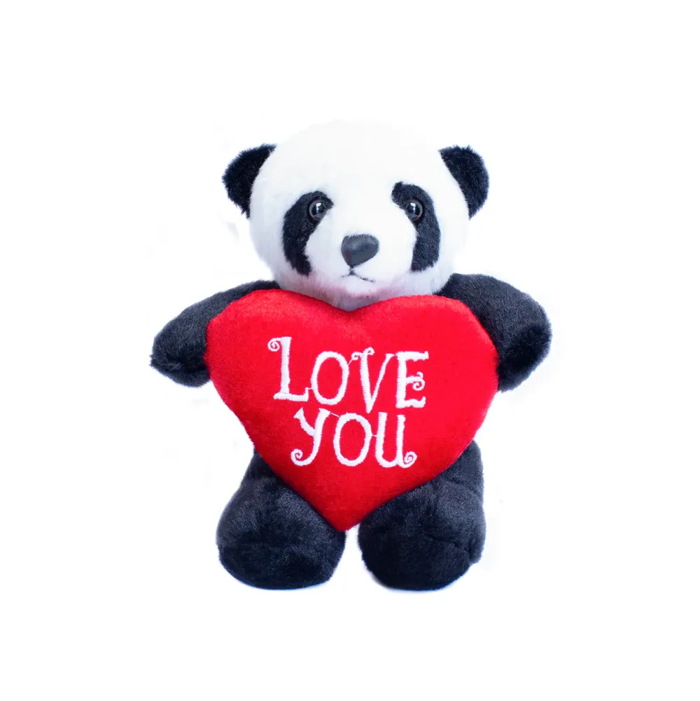 Stuffed Animal With Love you heart 8"