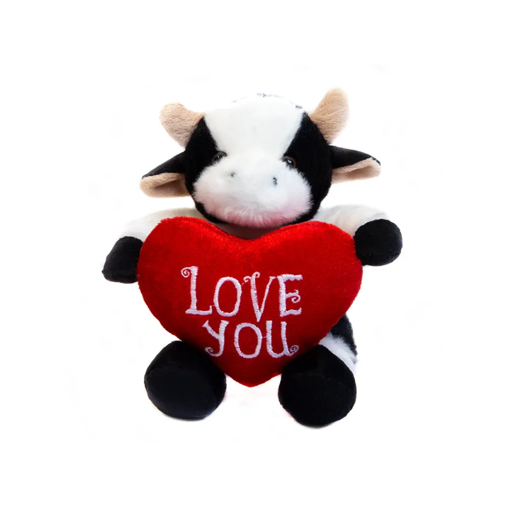 Stuffed Animal With Love you heart 8"