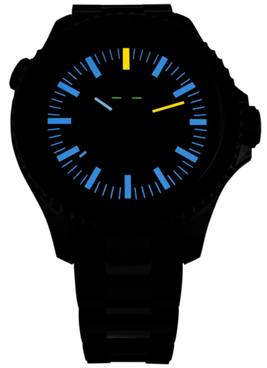 TH3 Watch P67 Diver T1 Blue Bracelet