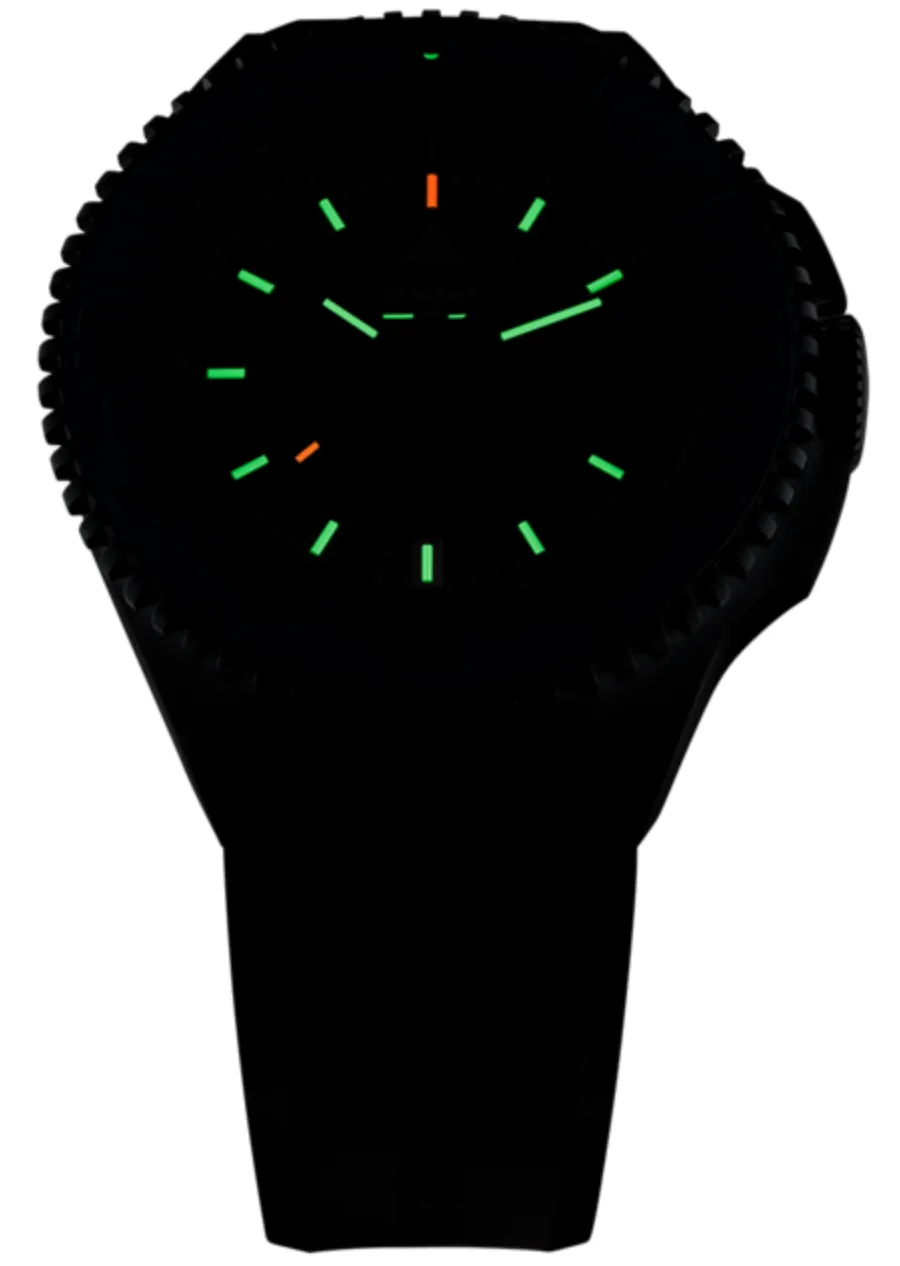 TH3 Watch P69 Black Stealth Green Nato