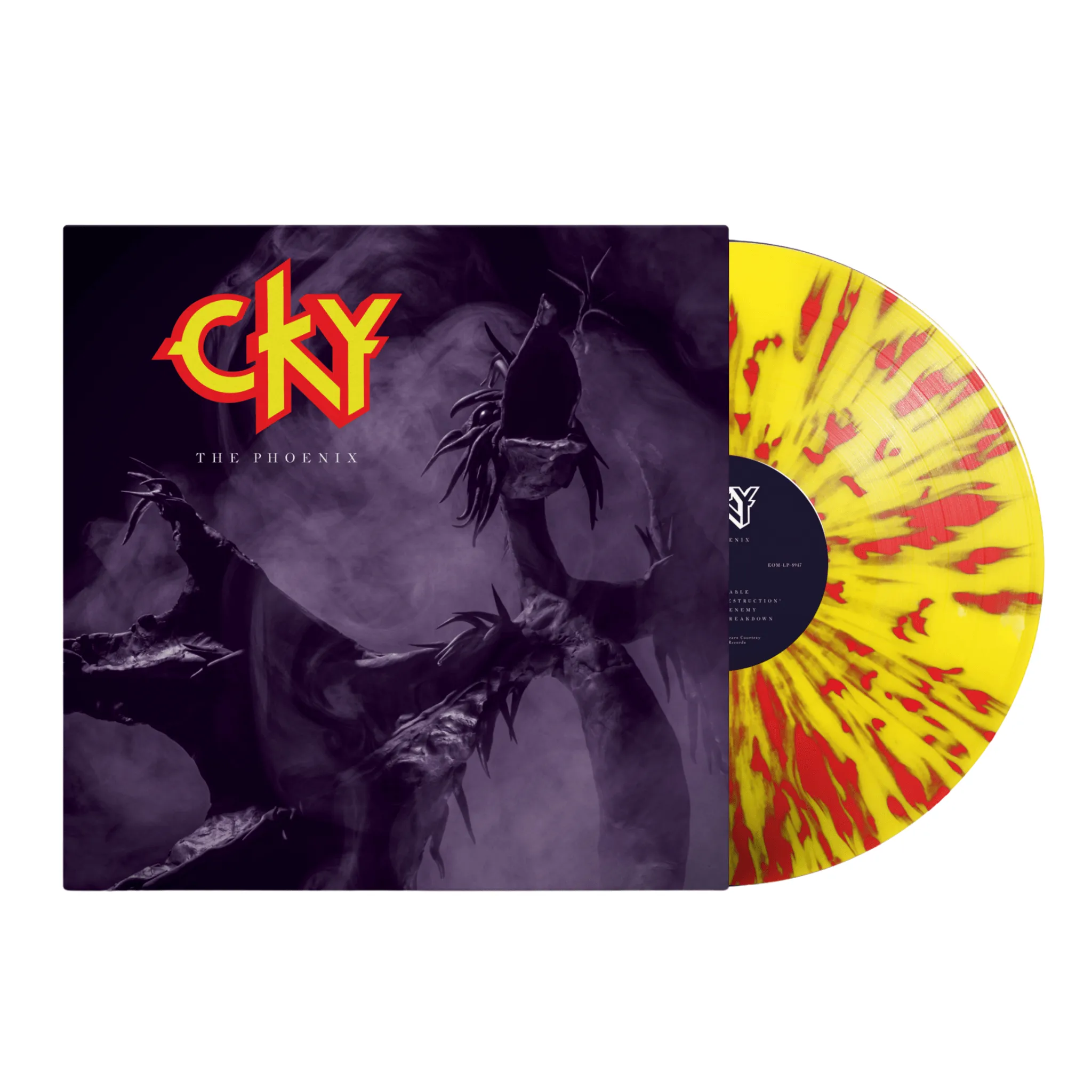 The Phoenix LP (Yellow w/ Red Splatter Vinyl)