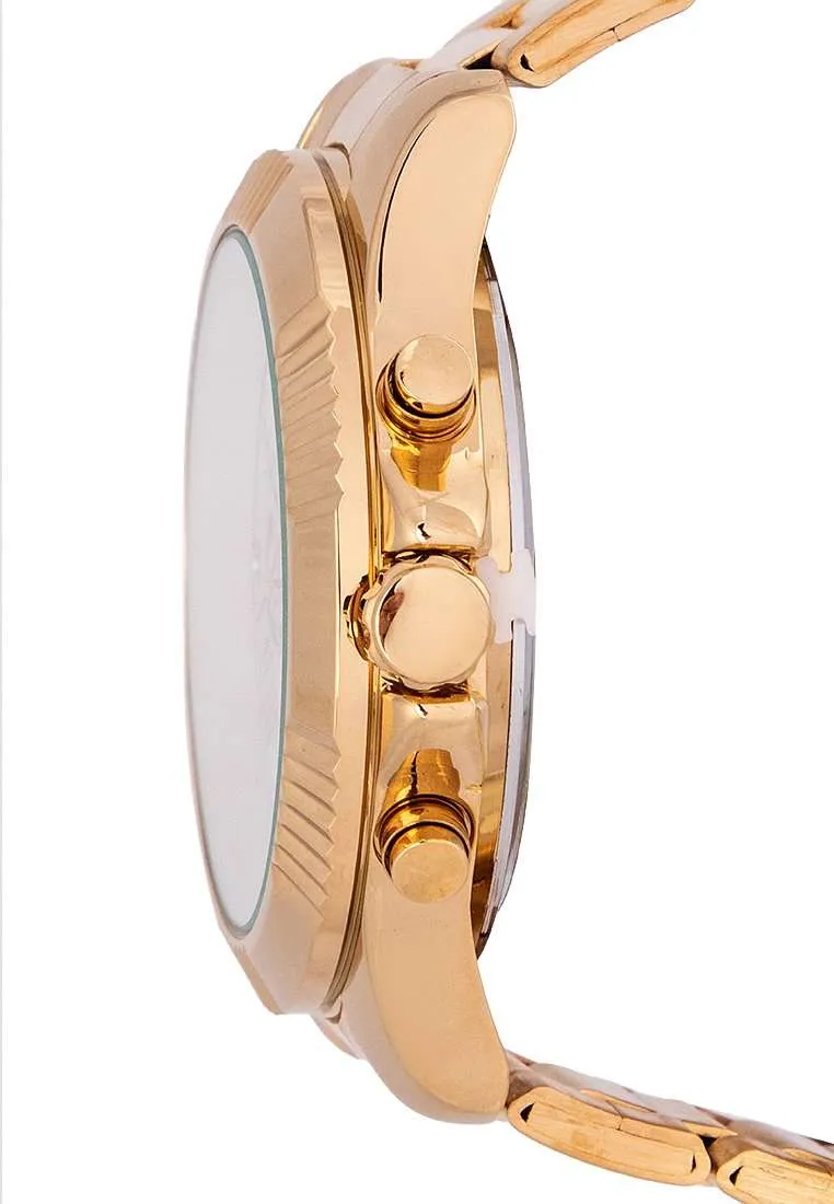 Valentino 20122301-GOLD-WHT DL Stainless Steel Watch for Women