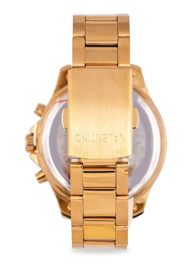 Valentino 20122301-GOLD-WHT DL Stainless Steel Watch for Women