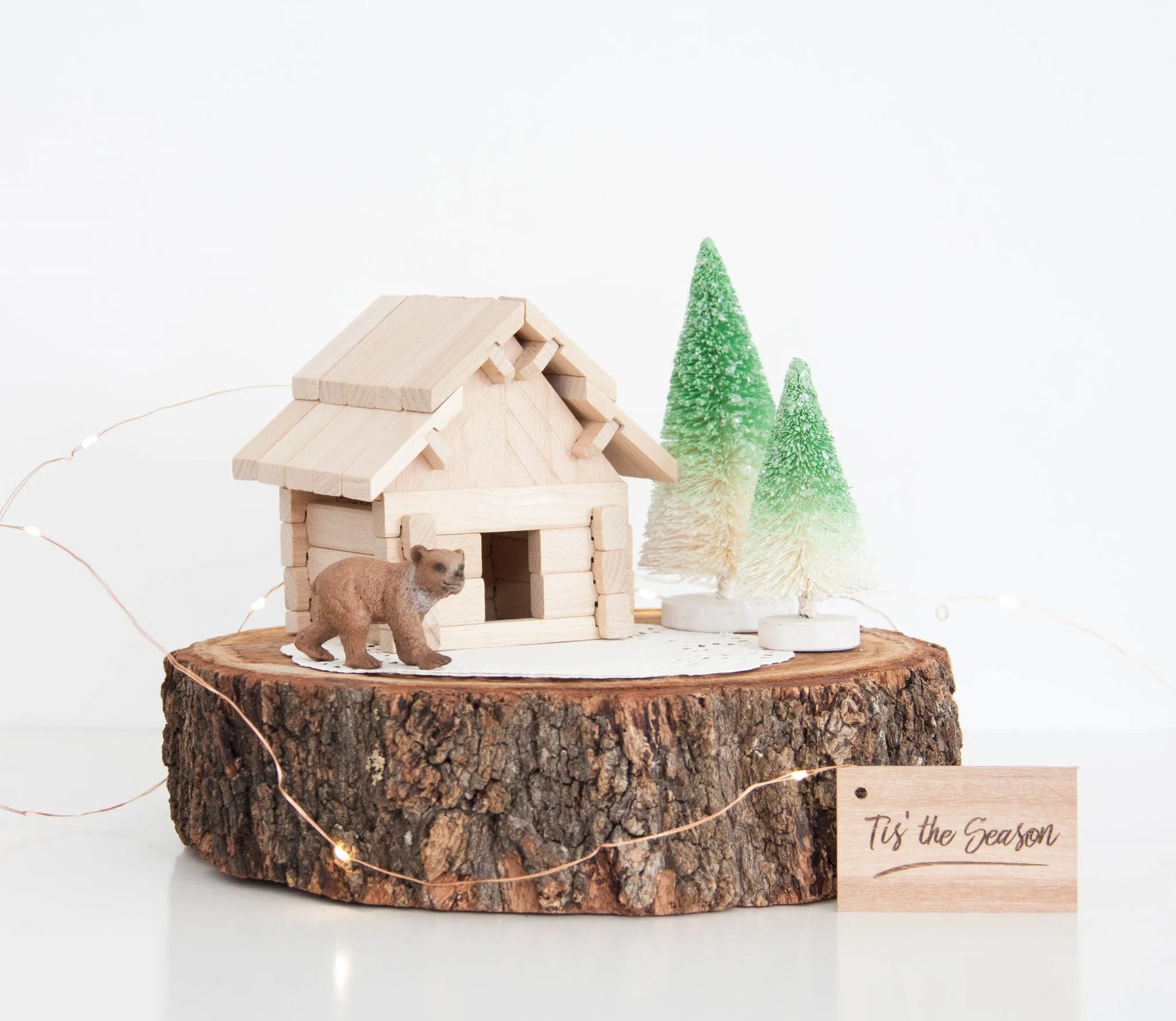 Wooden Building Puzzle - The Sheep Hut