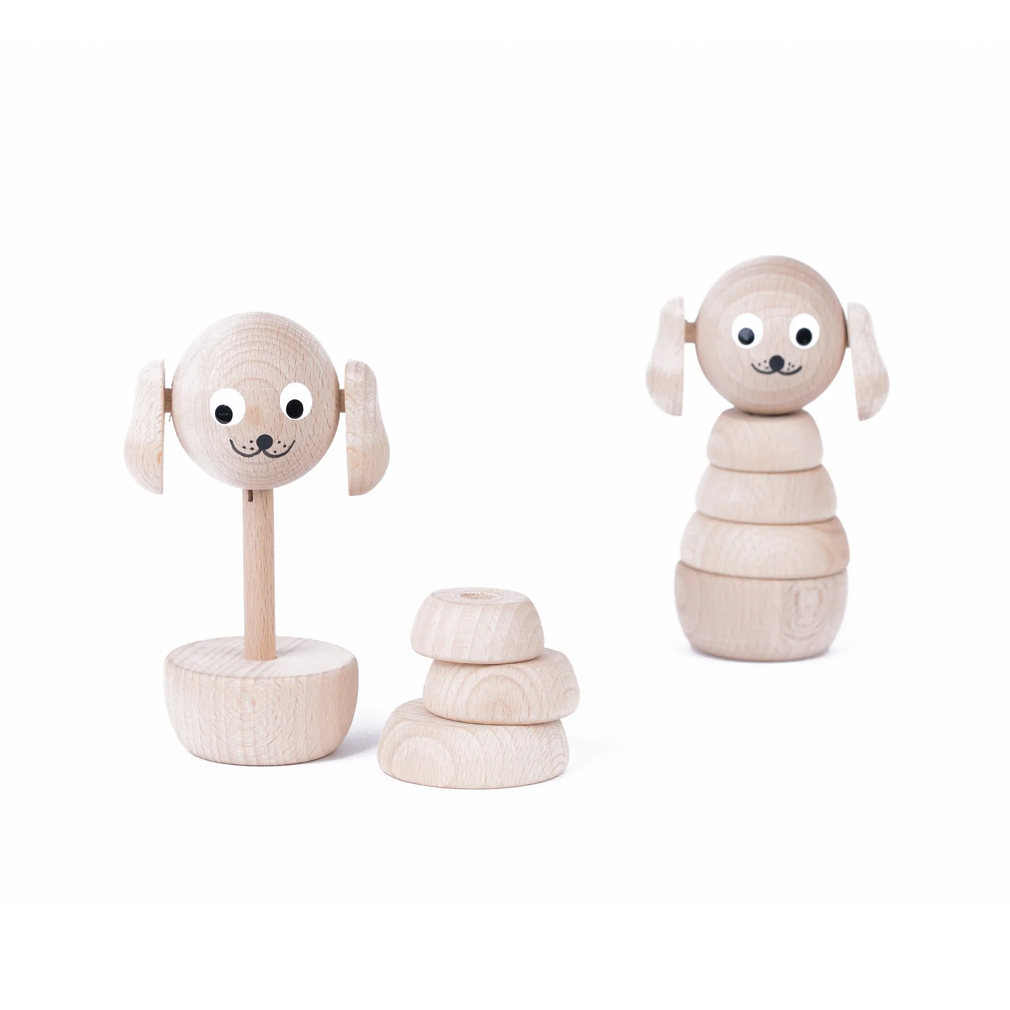 Wooden stacking toy BERTRAM