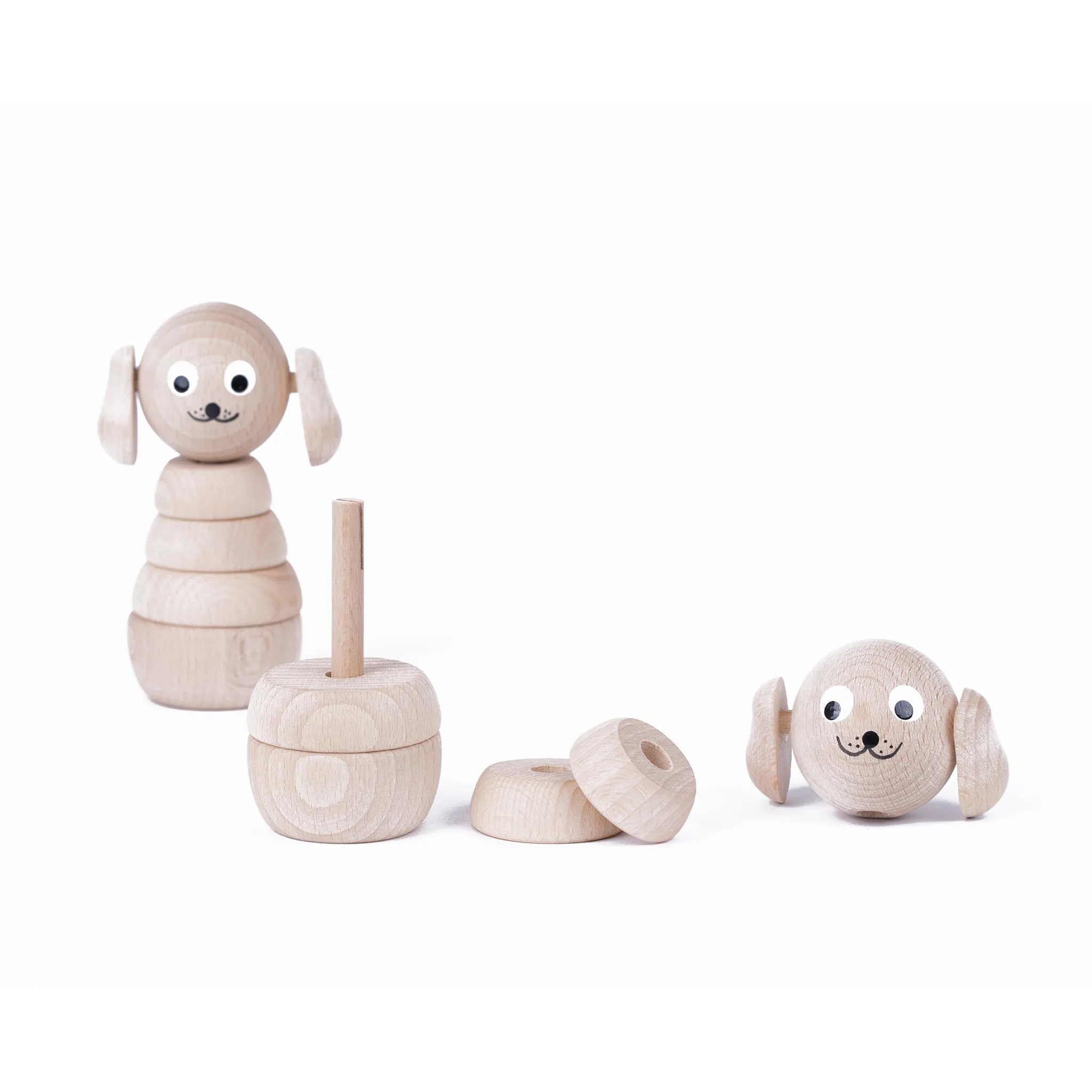 Wooden stacking toy BERTRAM